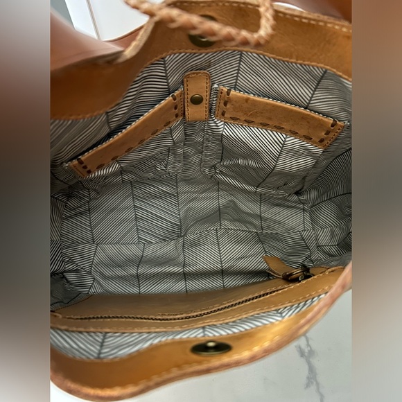 49 SQUARE MILES Natural Calf Leather Artisan Hobo - Picture 4 of 10